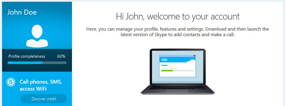 create skype account