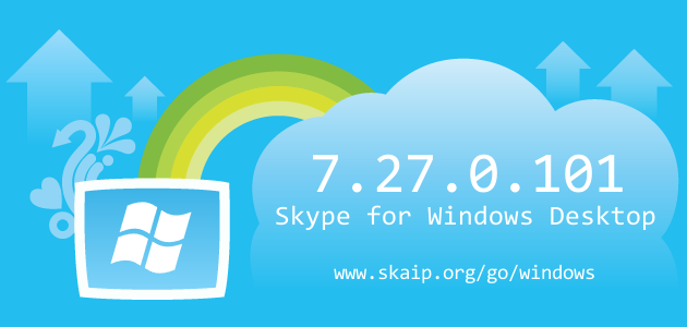 Skype 7.27.0.101 for Windows