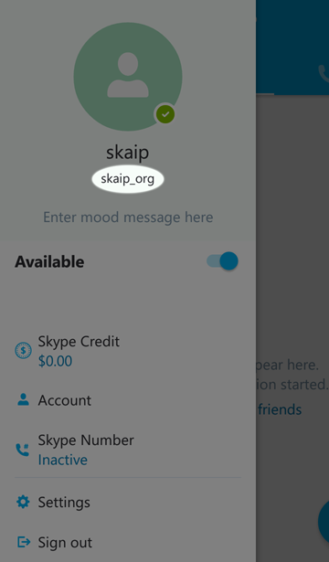 skype id create new