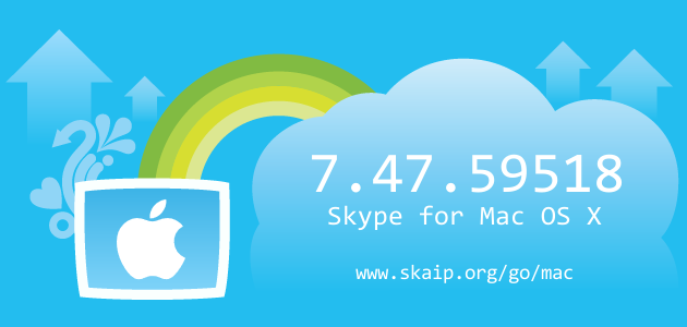 Skype 7.47.59518 for Mac OS X