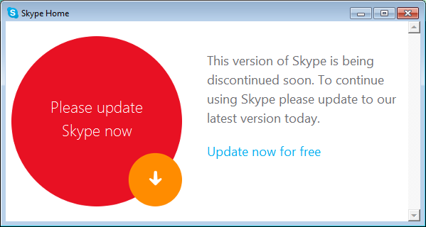 messages on skype not sending march 17