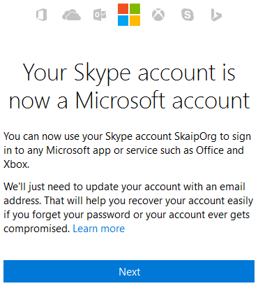 can i merge microsoft accounts