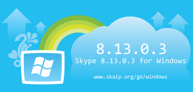 Skype 8.13.0.3 for Windows