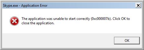 The application was unable to start correctly (0xc000007b)