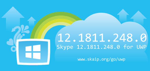 Skype 12.1811.248 for UWP