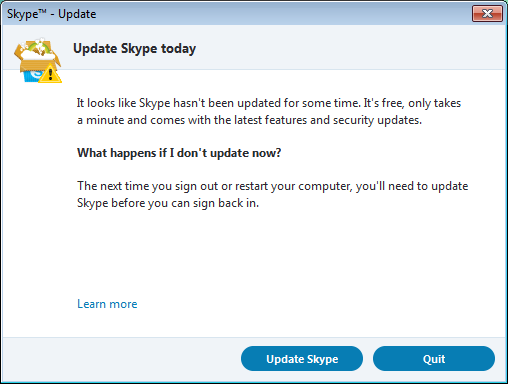 what happened to skype video message